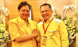 Munas Partai Golkar, Airlangga Ajak Bamsoet Bertanding Secara Demokratis